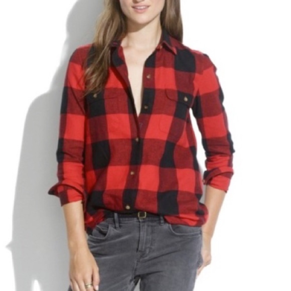 Madewell Plaid Flannel